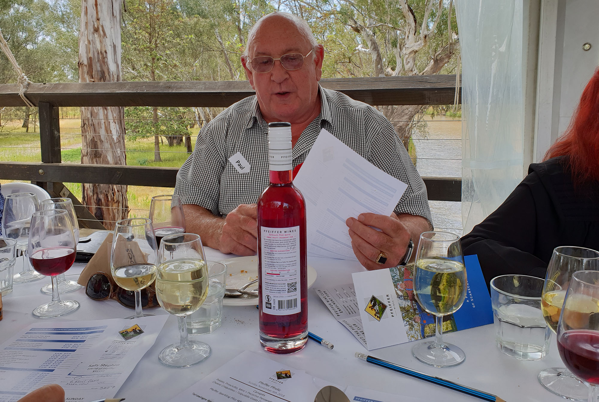 I don't think you have enough wine on the table Paul