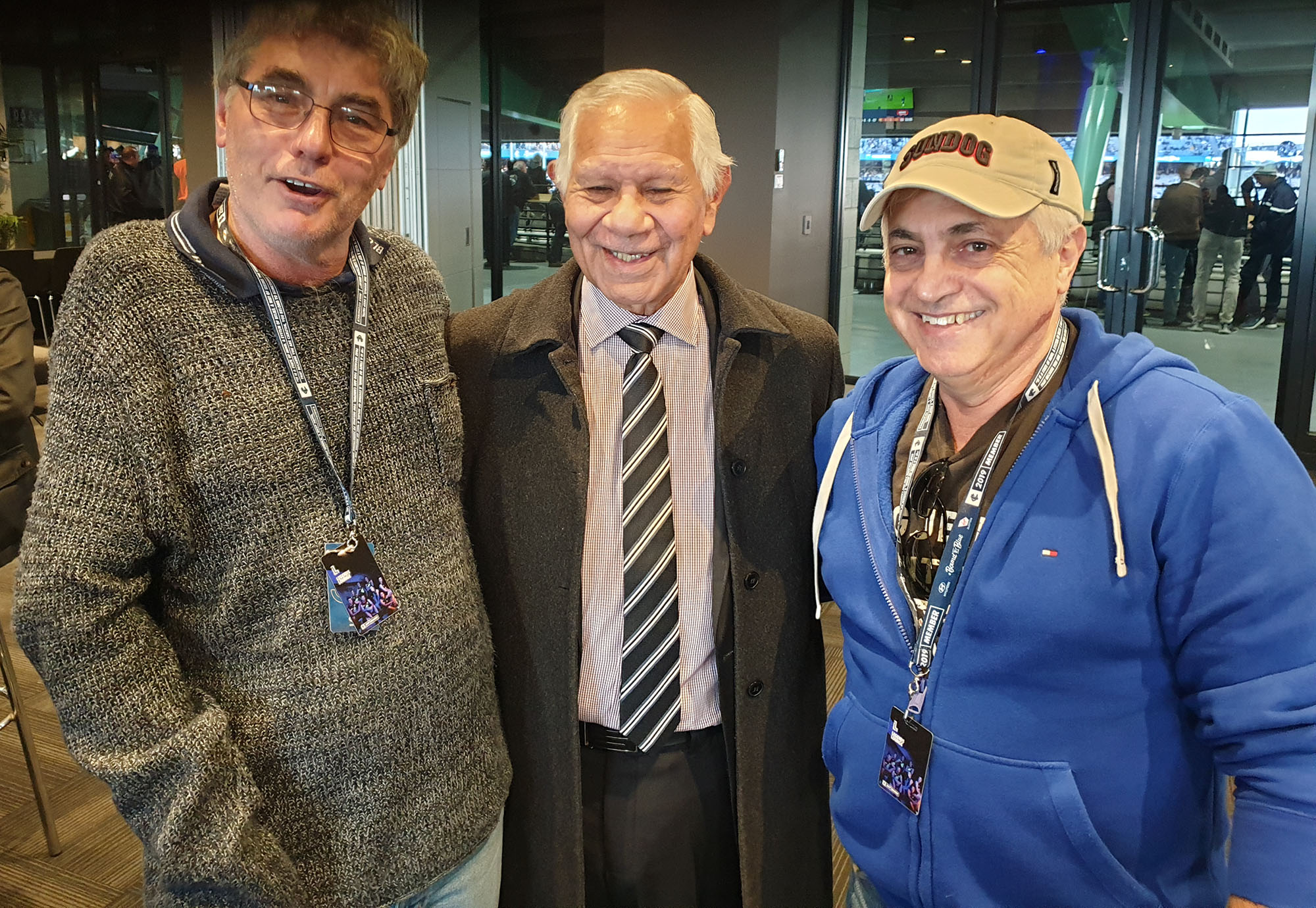 Syd Jackson, me, and Vince