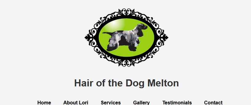 Hair of the Dog grooming website thumbnail