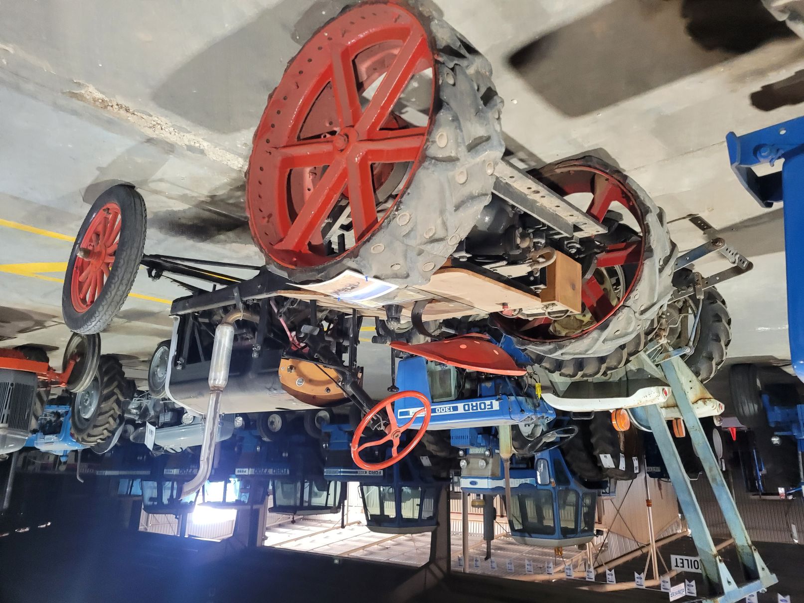 A Model Ford Tractor-2